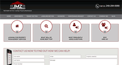 Desktop Screenshot of jmzmanagement.com